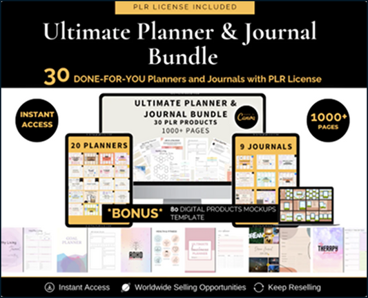 Ultimate Planner & Journal Bundle